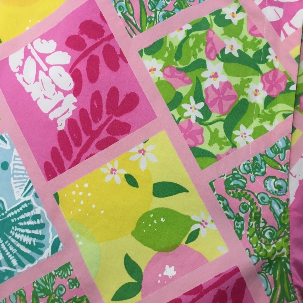 Vintage Lilly Pulitzer Patchwork Capri Pants - image 8